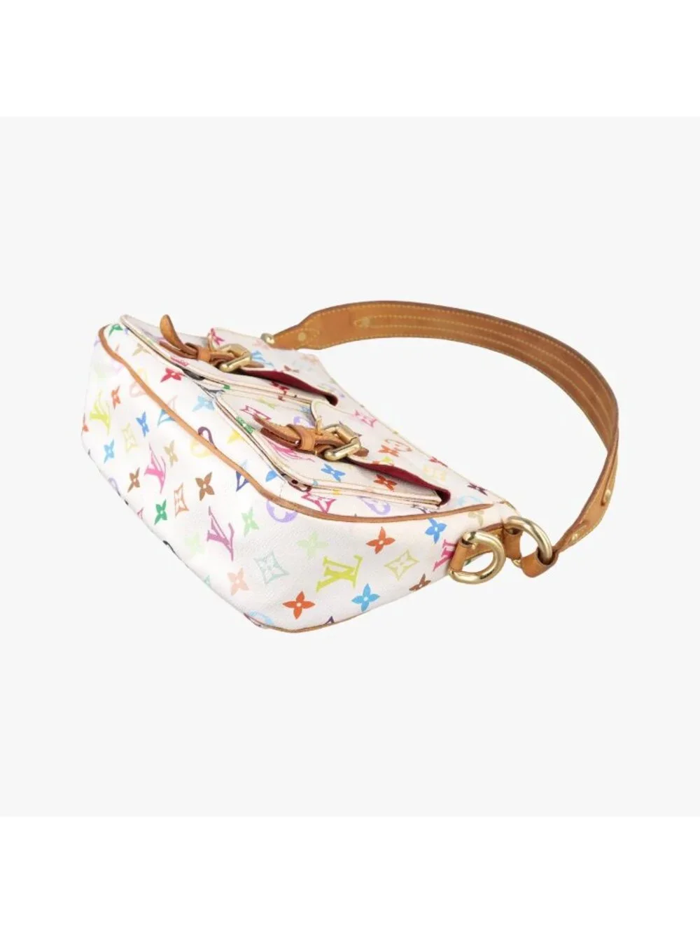 Louis Vuitton Lodge PM Blanc Monogram Multicolor